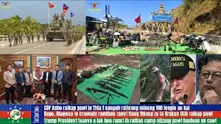 Jan 28 zing: AA pawl Bago, Magway, Irrawady ramri an thleng theh zo, CDF Asho in SAC 100 leng kai zo
