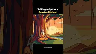 Talking with spirits.Sanatan method.#bhagavadgita#spirit#meditation#sanatan#science#shorts#spiritual