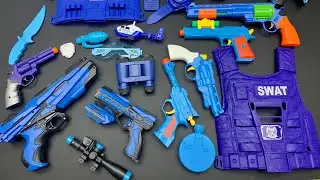 Набор полиции Сват. Nerf and Bead Guns. Стальной жилет и граната!