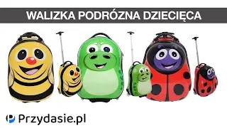Walizka podr&oacute;żna dziecięca kabinowa walizeczka dla dziecka wzory | PrzydaSiePL