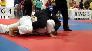 Terry Hunt BJJ Whitebelt BBJJO Match 3