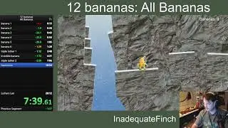 12 bananas Speedrun [All Bananas] WR | 20:41 by InadequateFinch