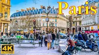 [4K] Paris 🇫🇷 Walking Tour | Amazing Beauty