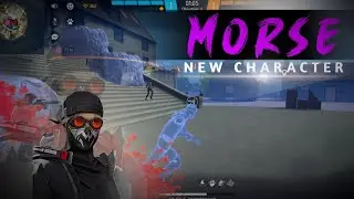 Morse Character In Free Fire |New Character Ability Test 😨.