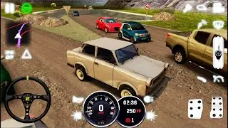 Driving School Classics #3 - Iceland Countryside Roads Old Car Driving Game Android Gameplay