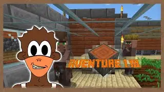 9 - Aventure 1.18 ( Let's play Minecraft 1.18, aventure, survie ) Pas de verrue, ferme &agrave; villageois