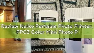 Review Nelko Portable Photo Printer, PP03 Color Mini Photo Printer with Smart AI APP for iPhone & An