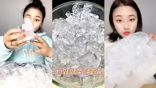 SOLO LZM / HARD ICE EATING / THIN ICE EATING / WATER BOTTLE SLUSH ICE. ICE EATING