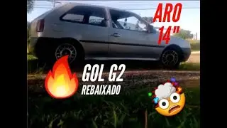 GOL G2 REBAIXADO *rodas snowflake 14 *