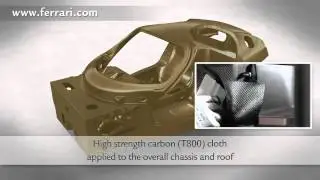 F1 carbon chassis for the new limited edition Ferrari - Technical video