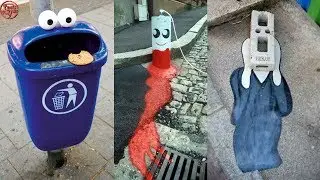 Clever Vandals Who Have An Excellent Sense Of Humor