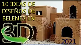 Belenes 10 ideas de proyectos para pesebre (video #2 listo para terminados) - elkin965