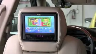 Headrest Video/DVD Screens in Buick Enclave