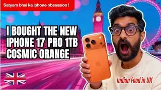 iPhone 17 Pro Unboxing | Job in UK |Shopping iPhone 17 Air in UK | Features | Tax refund in UK HMRC