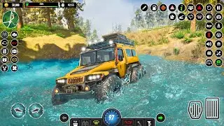  Jeep Drive Offroad 3D Simulator - Real Luxury SUV 4x4 Hummer Driver - Android GamePlay