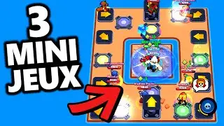 CES 3 MINI-JEUX SONT BEAUCOUP TROP FUNS AVEC LES ABONN&Eacute;S ! Je joue &agrave; Brawl Stars en mode cr&eacute;atif