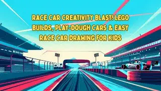 Race Car Creativity Blast! LEGO Builds, Play Dough Cars & Easy Race Car Drawing for Kids