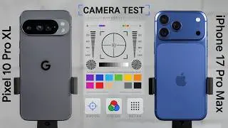Google Pixel 10 Pro vs. iPhone 17 Pro Camera Test (Lab Tested)