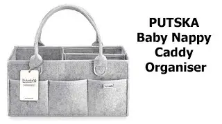 PUTSKA Baby Nappy Caddy Organiser