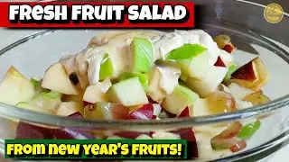 NEW YEAR'S FRUITS LET'S MAKE IT TO FRESH FRUIT SALAD! FRESH FRUIT SALAD RECIPE! FRUIT SALAD