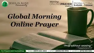 JIA GLOBAL ONLINE PRAYER (Tuesday, 20 January 2026)