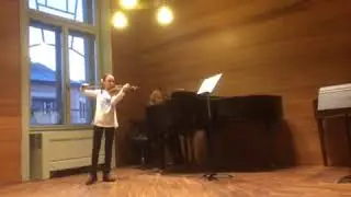 Class in the Academy of Music / Занятие в Академии музыки