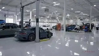 Flyby drone completed at the new Pfaff Autoworks location.
