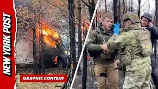 American Volunteer Bloodied by Russian Drone Strike in Ukraine