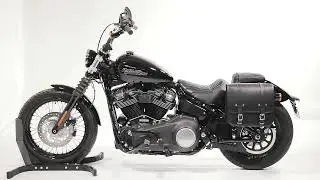 Satteltasche Reno f&uuml;r Chopper, Cruiser und Custom Bikes inkl. Halterung | Craftride