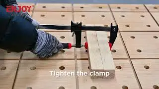 F Clamp Plastic Handle-A #clampsfordiywoodworkingwelding #woodworkingtools #carpentryclamps