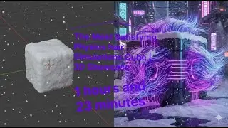 The Most Satisfying Physics hair Simulations Cube 🔥 | 3D Showcase