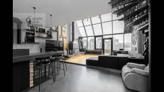 Лаконичный комфорт: 127 кв.м в аренду. Студия. Открытый вид, много света