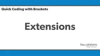 Quick Coding with Brackets - Extensions