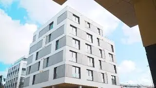 Modernes Studentenwohnheim in der Rostocker Innenstadt