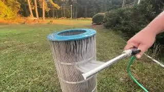From the Maker of The Filter Flosser: Power Pic Pro-The Ultimate Cartridge Pool Filter Cleaning Tool