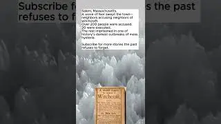 The Salem Witch Hunt That Shocked History