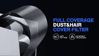 Darno PS5 Dust Cover, Dust Filter for Your PlayStation 5, Anti Pet Hair and No Effect On Cooling