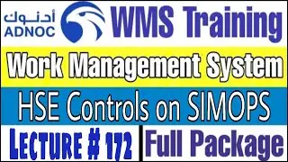 HSE Controls on SIMOPS as per ADNOC WMS | Lecture # 172