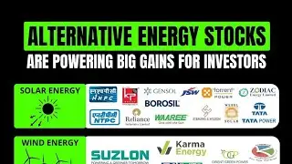 ALTERNATIVE ENERGY STOCKS ARE POWERING BIG GAINS FOR INVESTORS! #stock #share #nifty