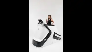 Vacuum exercise machine with treadmill or elliptic inside, produced by TONUS-CLUB