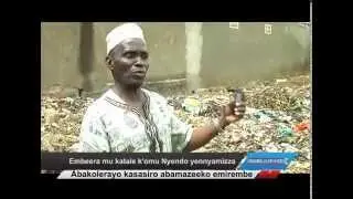 Embeera mu katale k'omu Nyendo yennyamizza