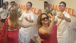 #AnvikiRaasleela | Ankita Lokhande Holi Dance With Vicky Jain | Holi Party With Family