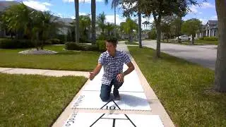 Easy Indoor / Outdoor Assembly Shuffleboard Court from Planet Shuffleboard