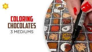 From messy & scribbly to beautiful art (shading a box of chocolates)
