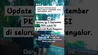 Update PKH tgl 5 September 2025 #bansos2025