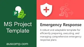 MS Project Template - Emergency Response
