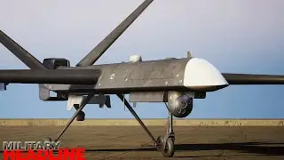 Потрясён мир! Новейший российский беспилотник большой длительности полёта &laquo;Орион-Э&raquo; &mdash; нацеливается на ракету класса &laquo;воздух-воздух&raquo;.