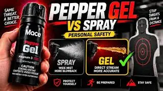 Switch to Pepper Gel from Pepper Spray and Maybe Save Your Life 