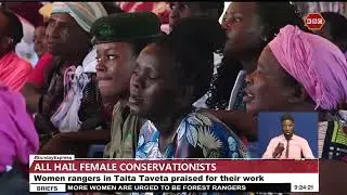 Women Forest Rangers in Taita Taveta have been hailed for their incredible work of conservation