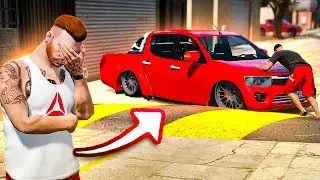 GTA V - VIDA REAL | REBAIXEI A L200 E TRAVEI NA RUA. #759